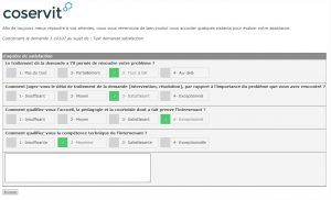 questionnaire extranet
