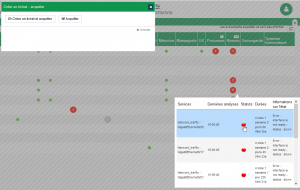 Dashboard - fleet tracking by service category - acknowledgement