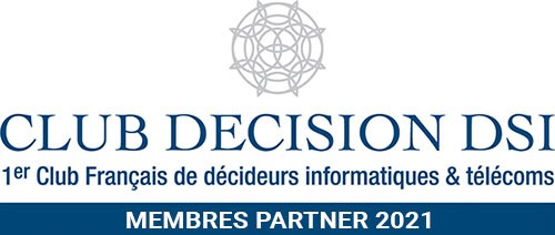 logo club decision dsi club dsi blue