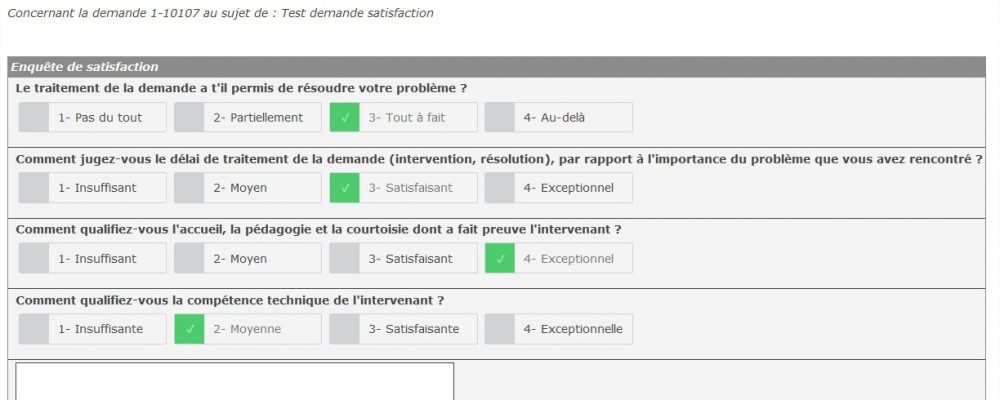 extranet questionnaire